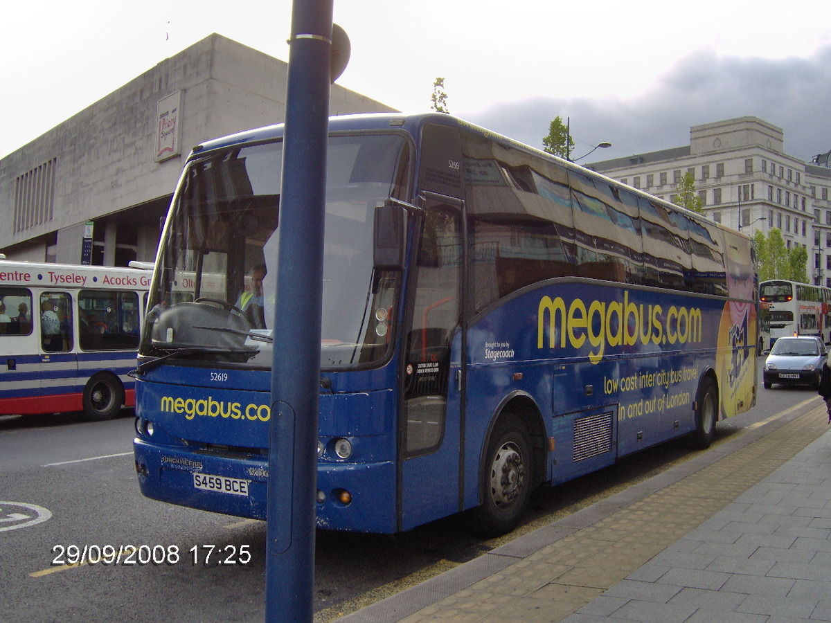 52619 S459BCE - Midland Red (South), Rugby.